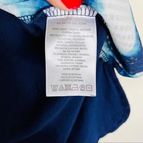 Anthropologie Postmark Egress Split Neck Blouse Women’s Size Medium - Picture 6 of 7